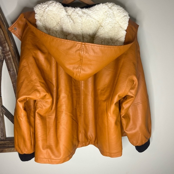 NEW Moxy Trapeze Vegan Leather Jacket FREE PEOPLE Size Small - Picture 6 of 6